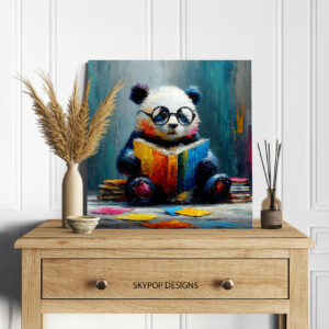 Panda Reads Art