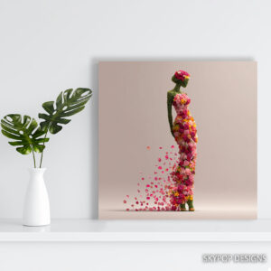 Floral Figure Art