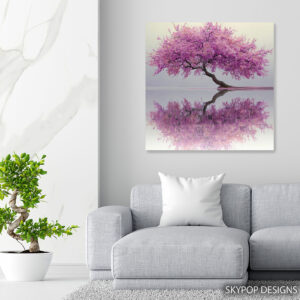 Cherry Blossom Tree Art