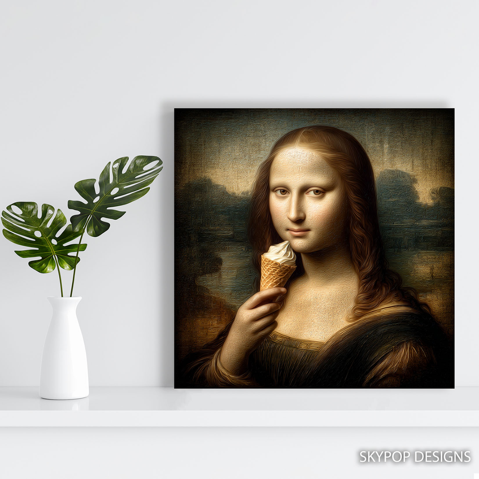 5.jpg Mona Lisa Ice Cream Art