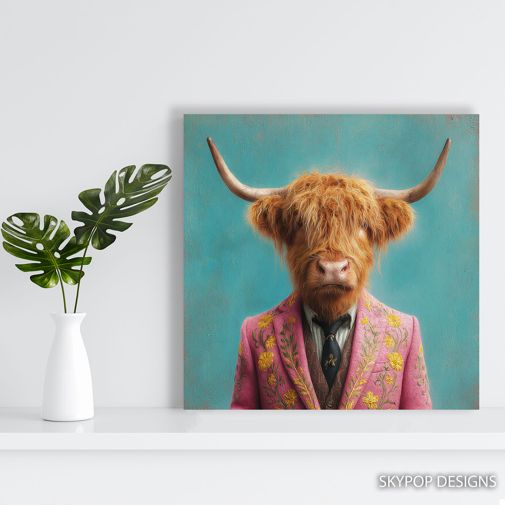 5.jpg Highland Cow Art