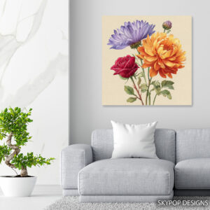 Floral Arrangement Art