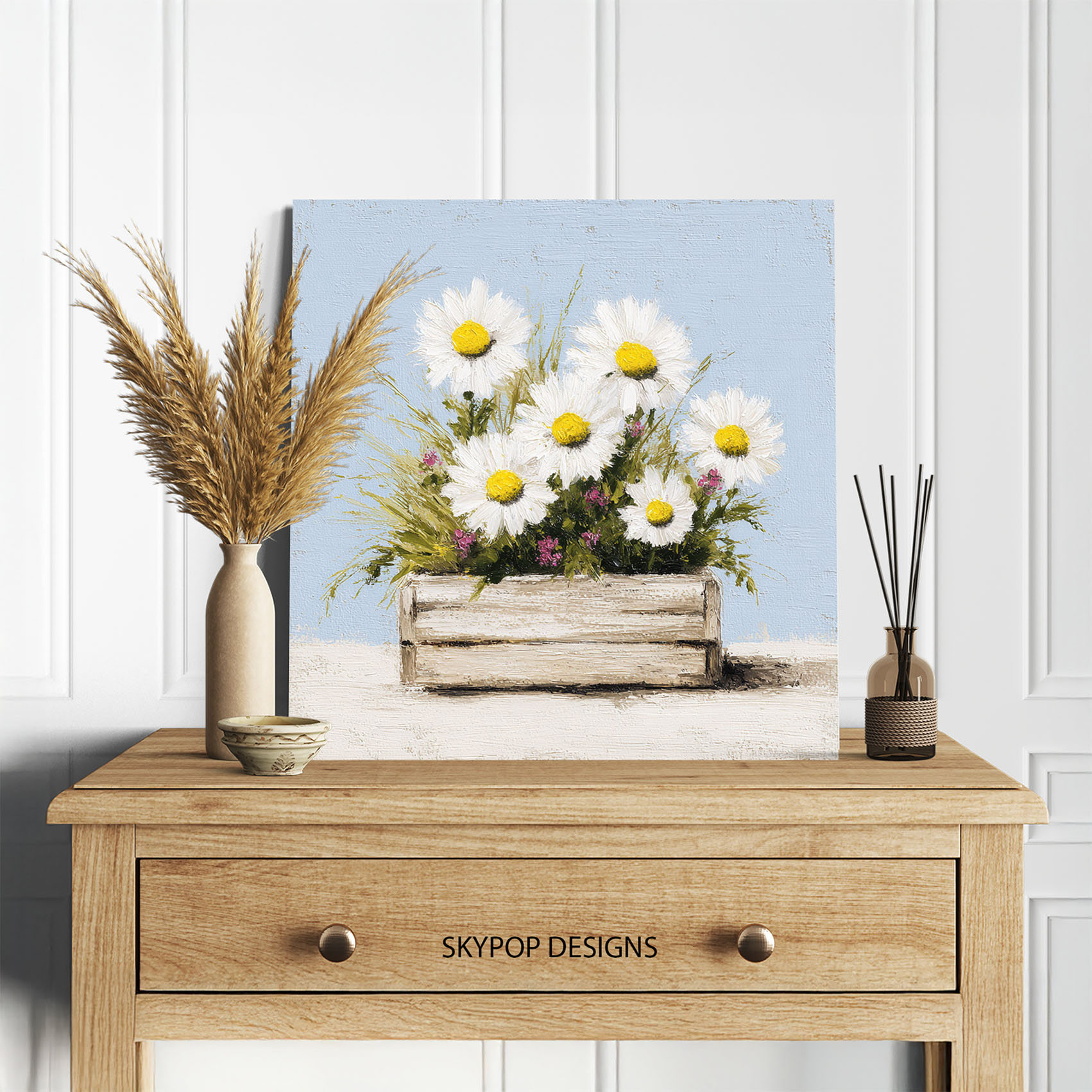 5.jpg Daisy Bouquet Art