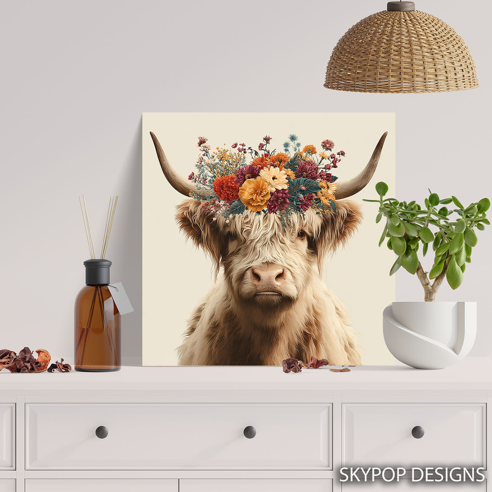 5.jpg Highland Cow Art