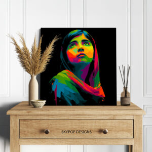 Malala Yousafzai Art