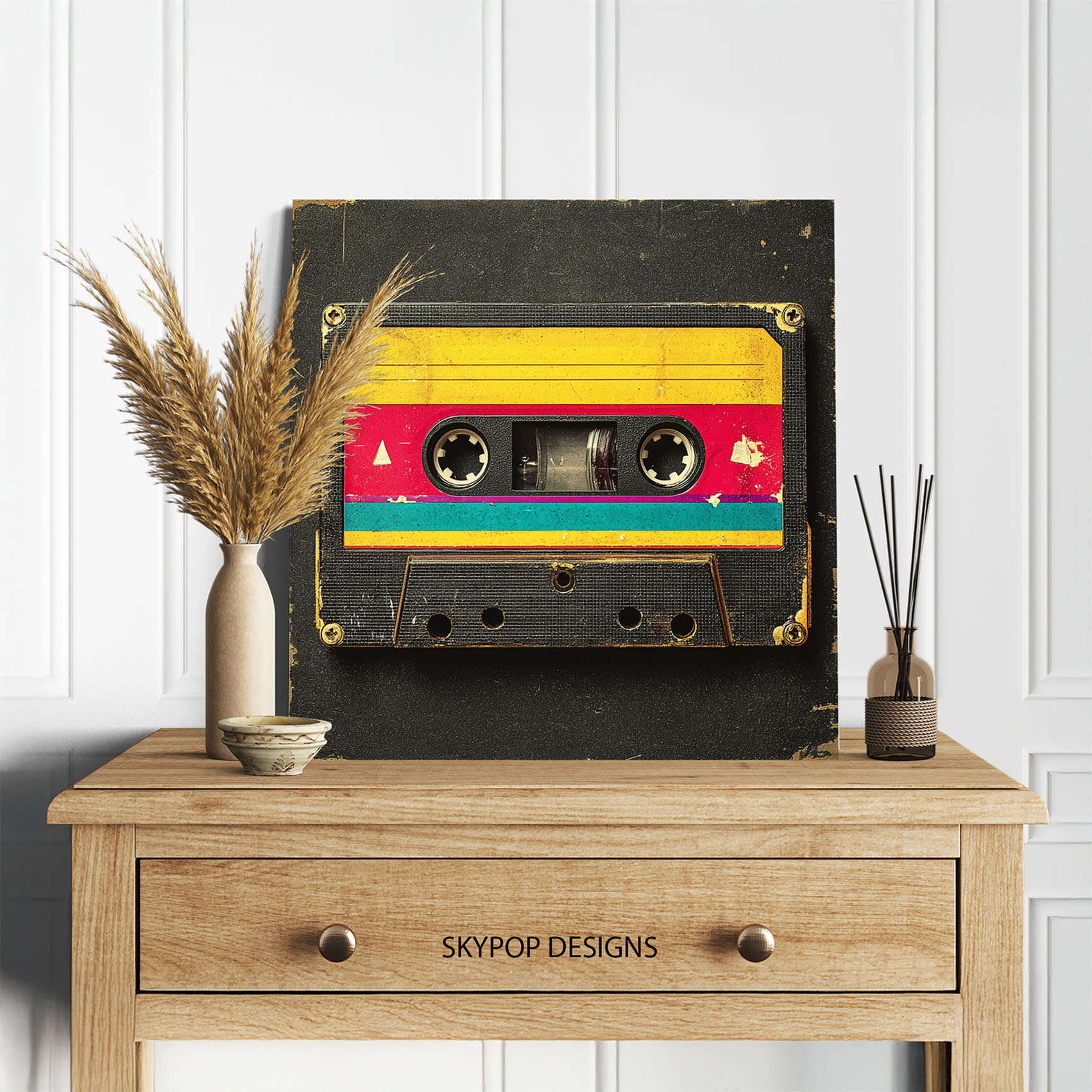 5.jpg Retro Cassette Tape Art