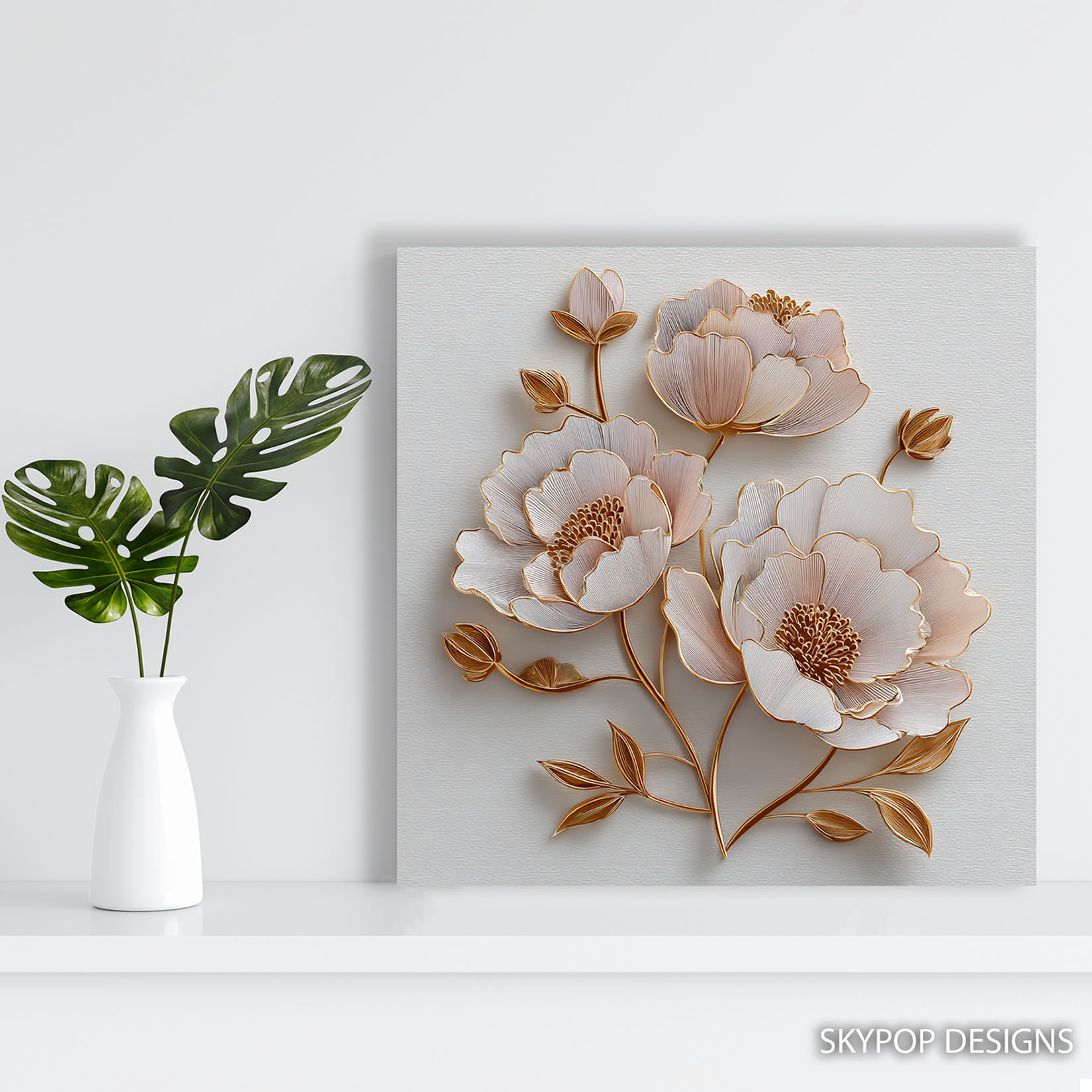 5.jpg Golden Peony Art