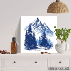 Mountain Landscape Art
