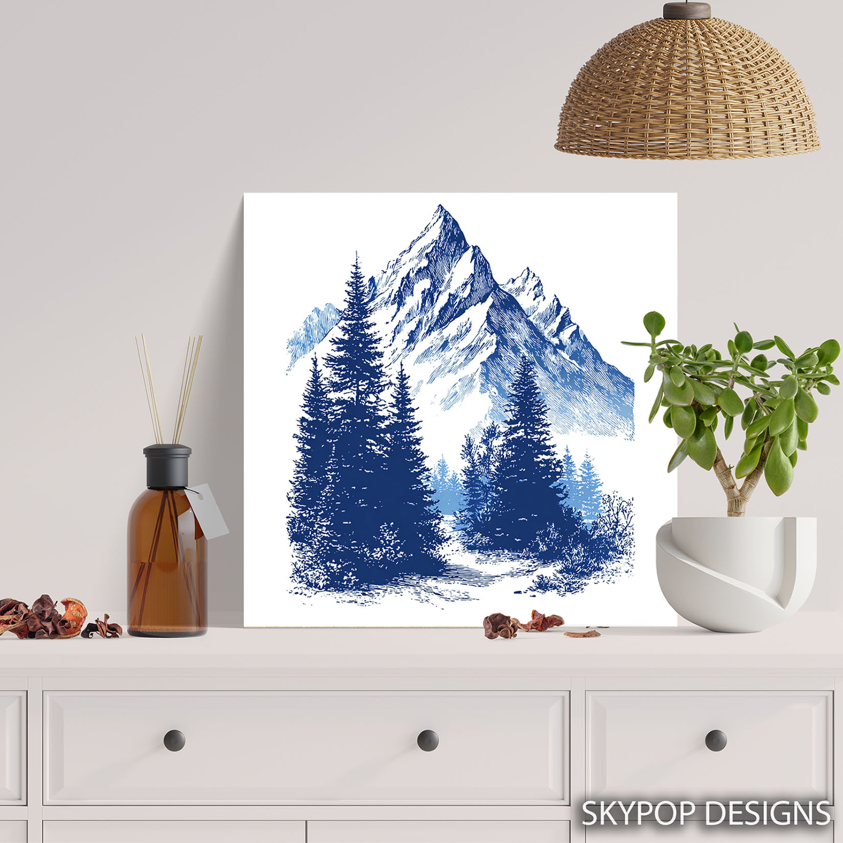 5.jpg Mountain Landscape Art