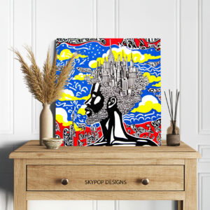 City Dreams Abstract Art