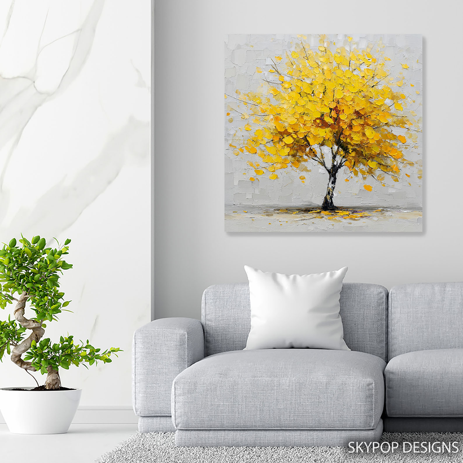 5.jpg Golden Autumn Tree Art