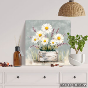Daisy Bouquet Art