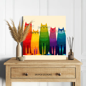 Rainbow Cat Crew Art