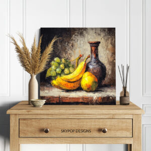 Vibrant Harvest Still Life Art