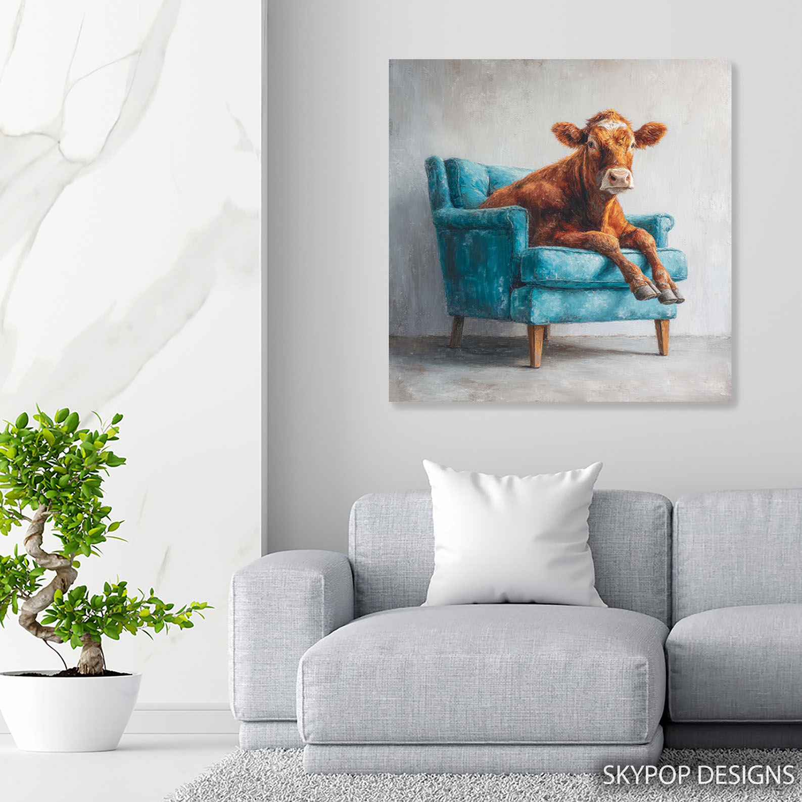 5.jpg Highland Cow Art