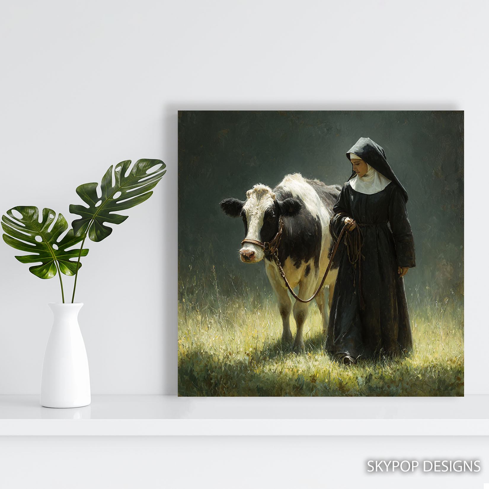 5.jpg Cow Nun Art
