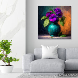 Petunia Still Life Art