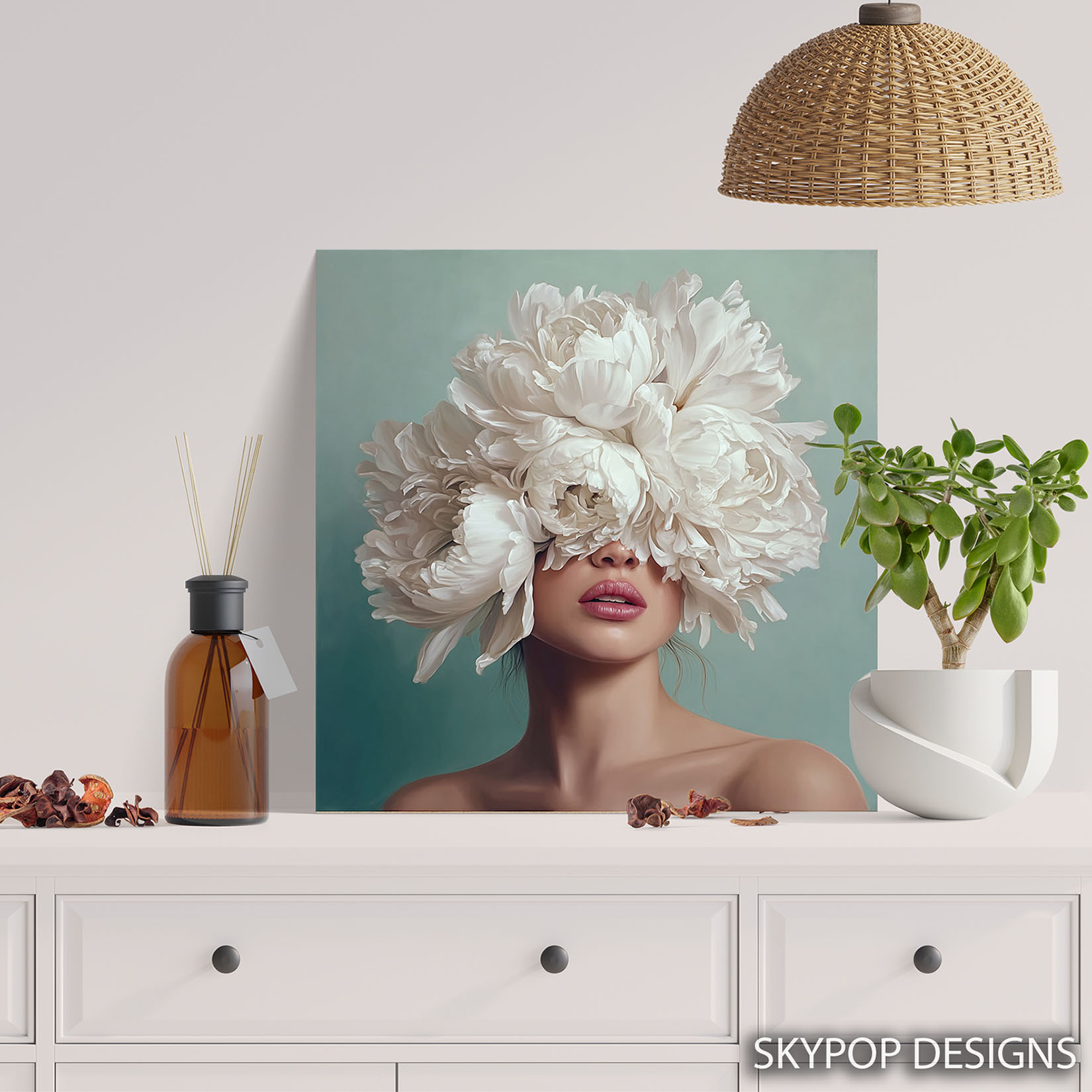 5.jpg Peony Bloom Portrait Art