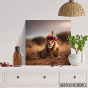 Lion Clown Art