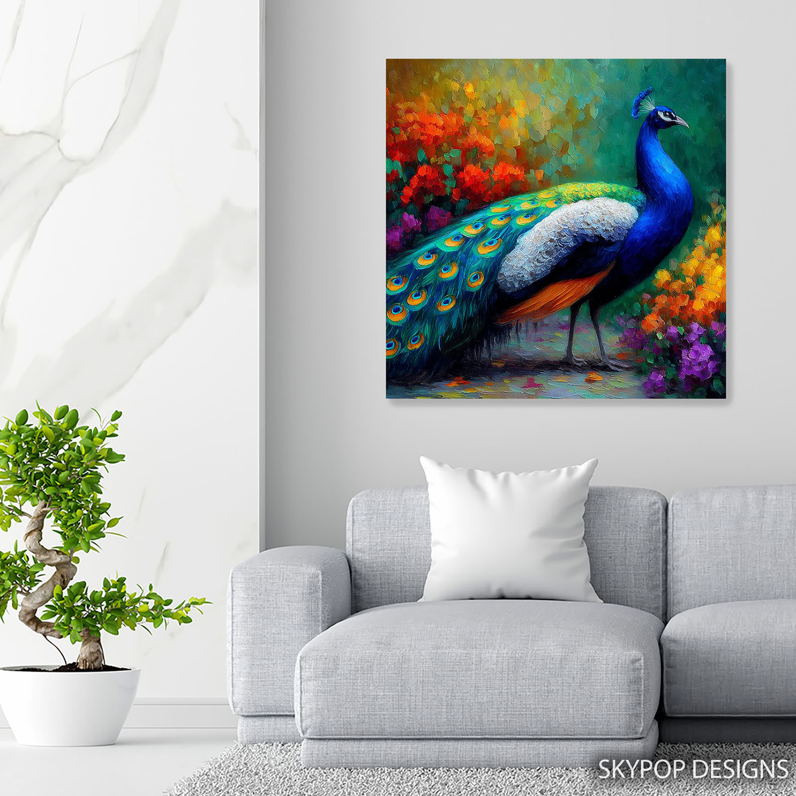 5.jpg Peacock Garden Art