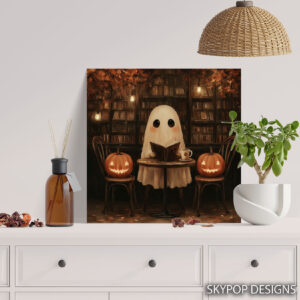 Ghost Reading Nook Art