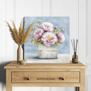 Peony Bouquet Art
