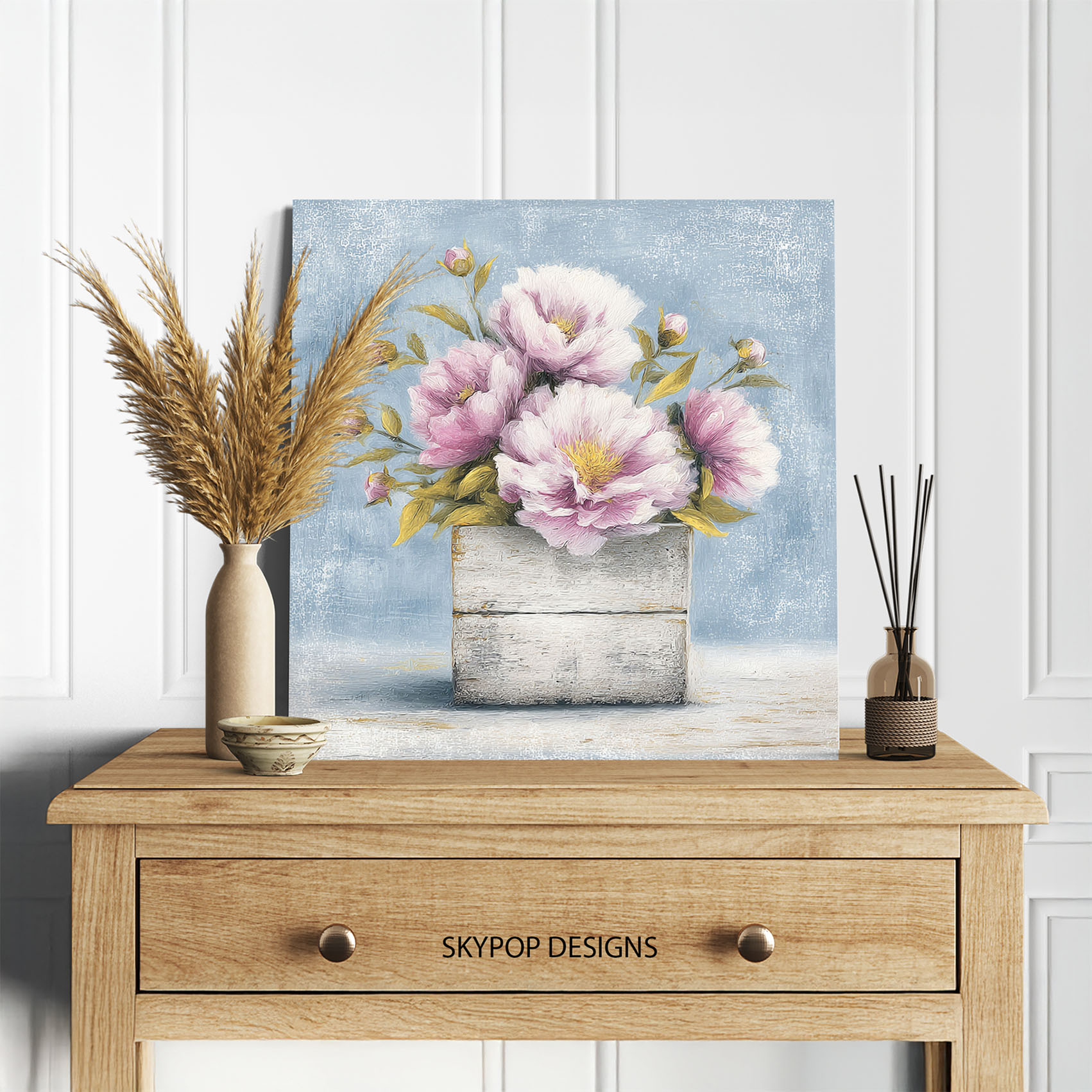 5.jpg Peony Bouquet Art