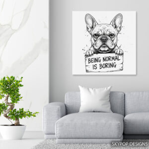 French Bulldog Art