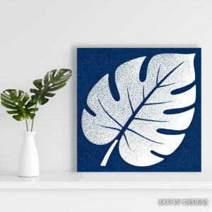 Monstera Leaf Art