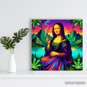 Mona Lisa Chill Vibes Art