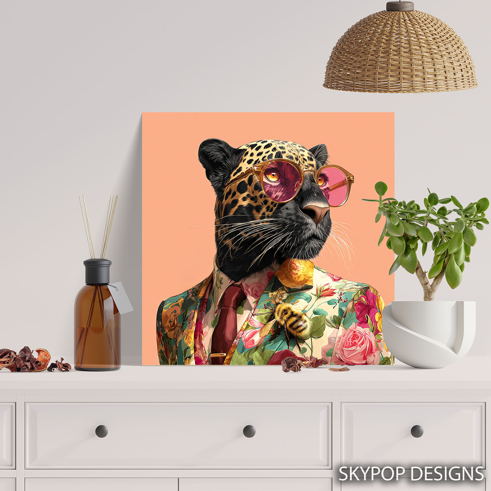 5.jpg Panther Bee Art