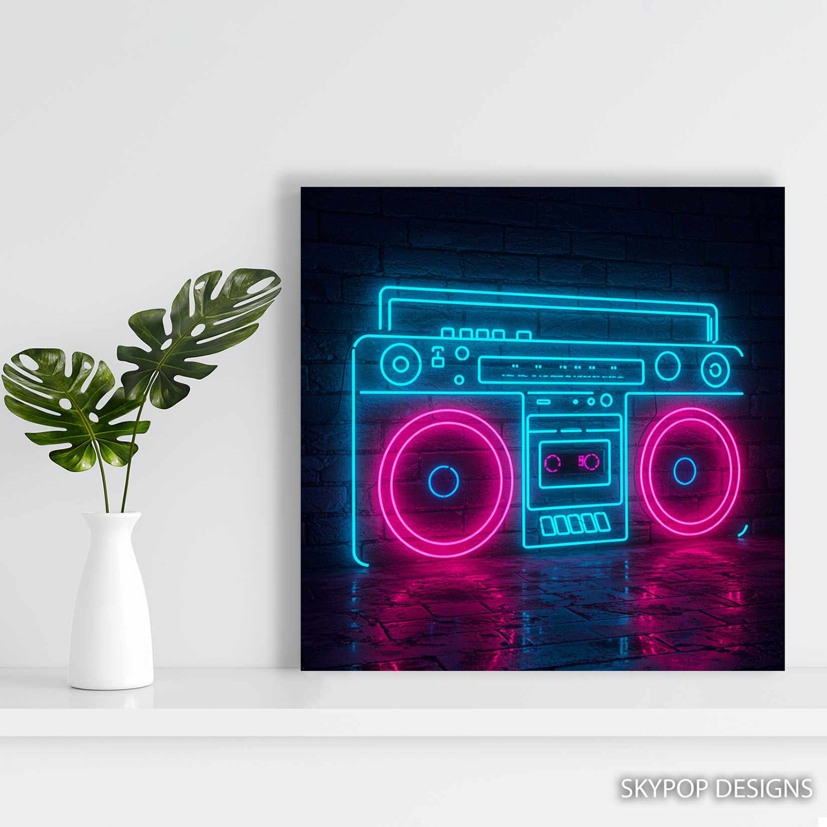 5.jpg Boombox Wall Art