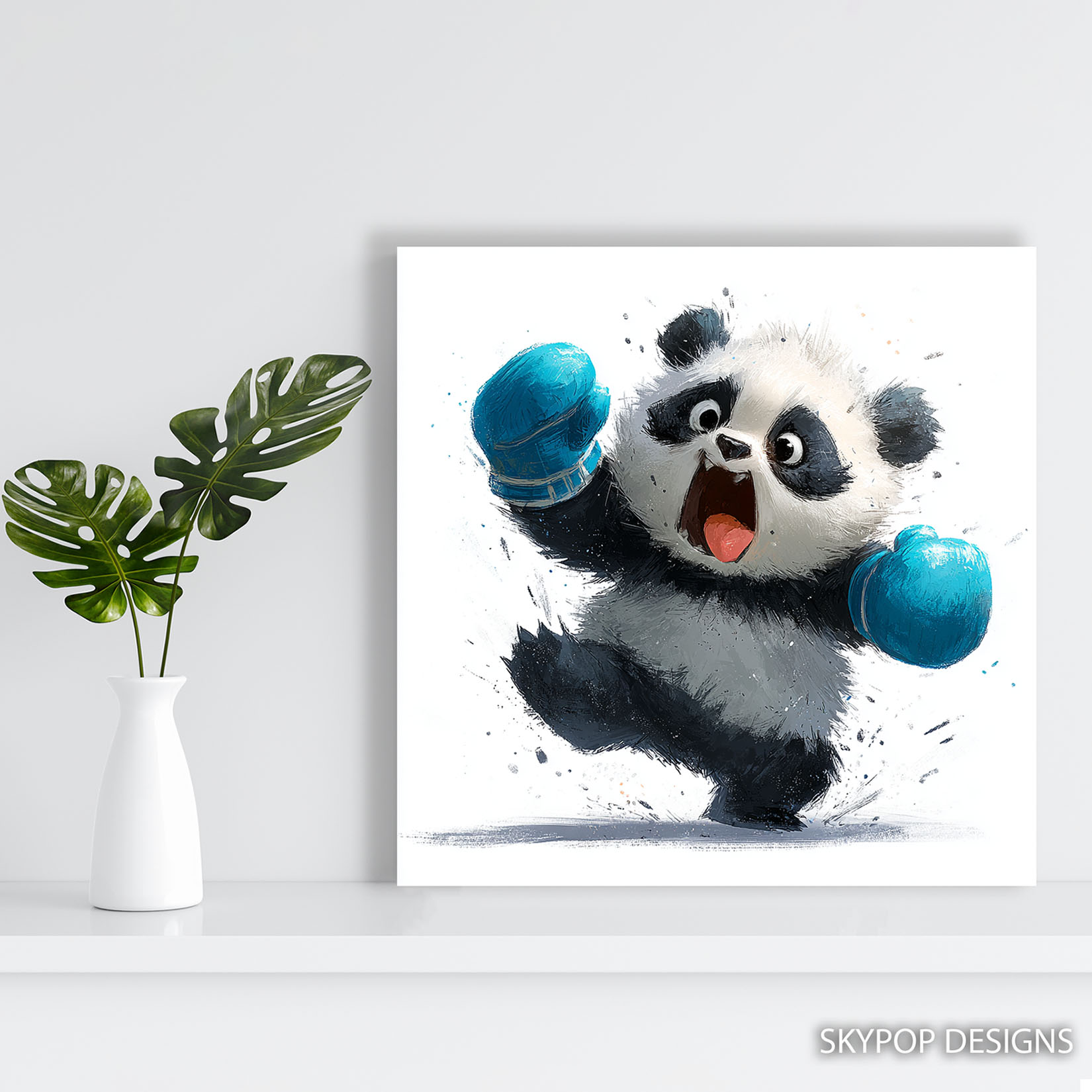 5.jpg Boxing Panda Art