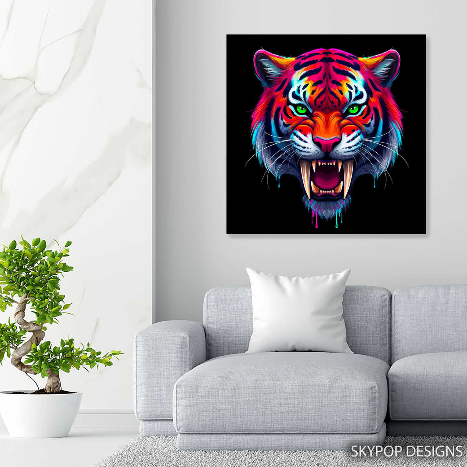 5.jpg Tiger Art