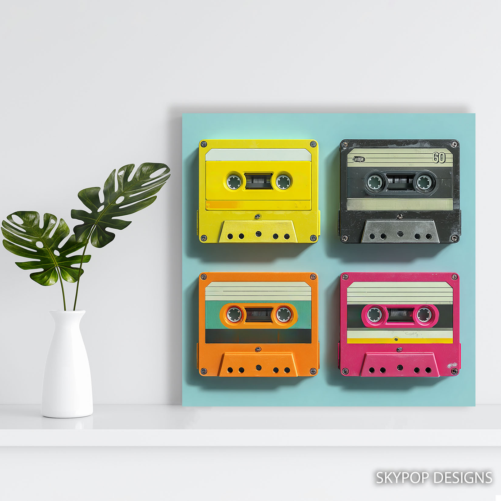 5.jpg Retro Cassette Tape Art