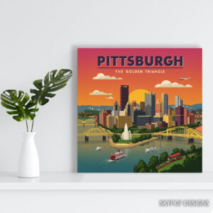 Pittsburgh Skyline Art