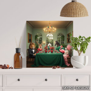 Animal Gala Dinner Art