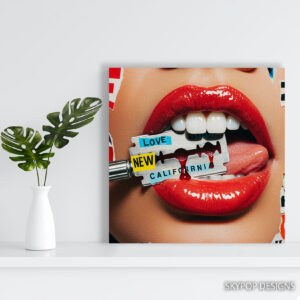 California Dreaming Razor Art