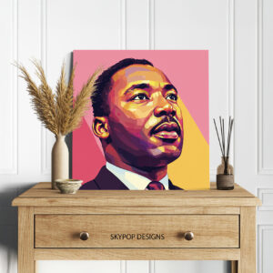 Martin Luther King Jr. Portrait Art
