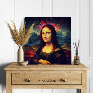 Mona Lisa Cybernetic Art