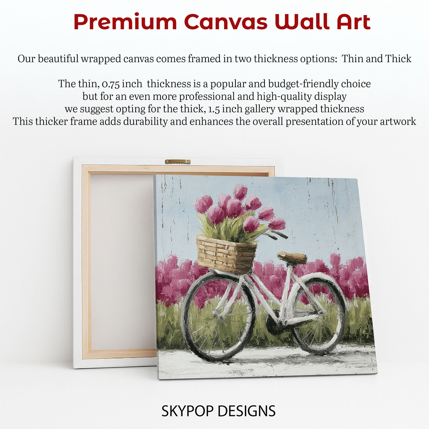 6.jpg Bicycle With Tulips Art