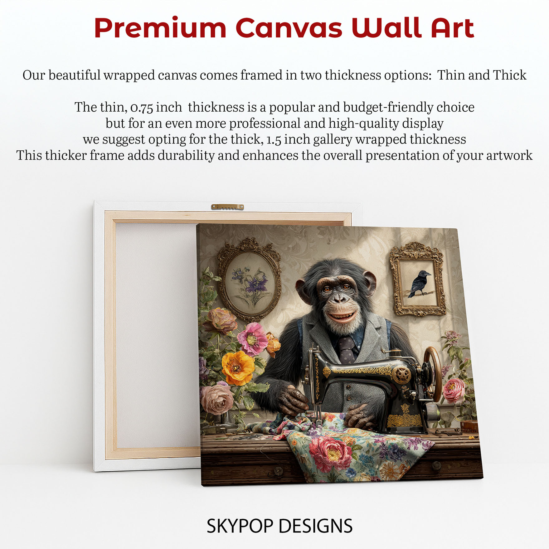 6.jpg Chimpanzee Tailor Art