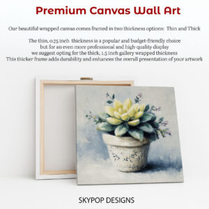 Succulent Pot Garden Art