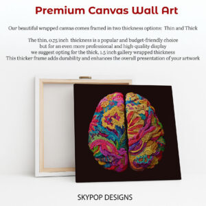 Psychedelic Brain Art