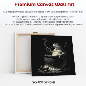 Frog Smoking Pipe Art