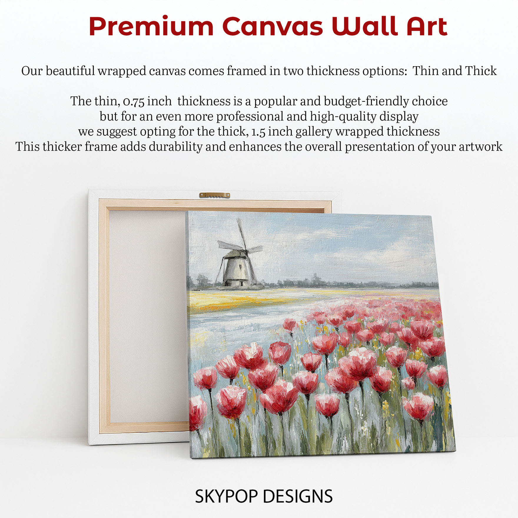 6.jpg Poppy Field Windmill Art