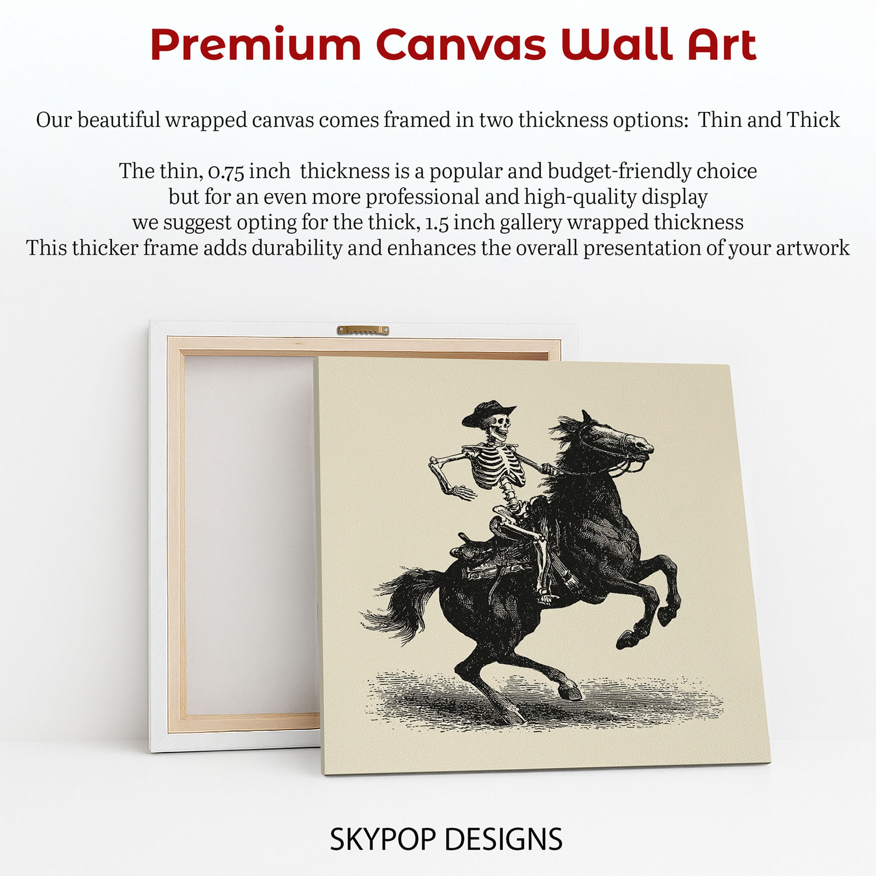 6.jpg Skeleton Cowboy Horse Art