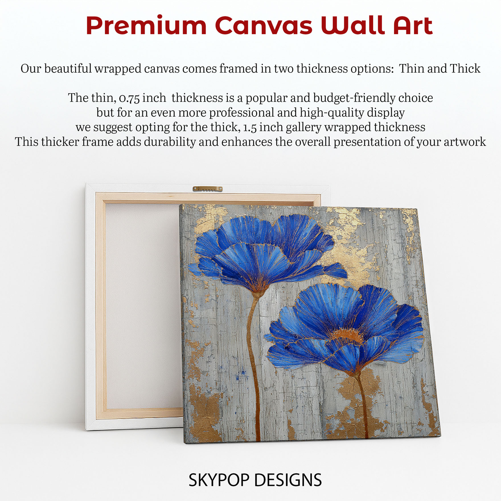 6.jpg Blue Poppy Bloom Art