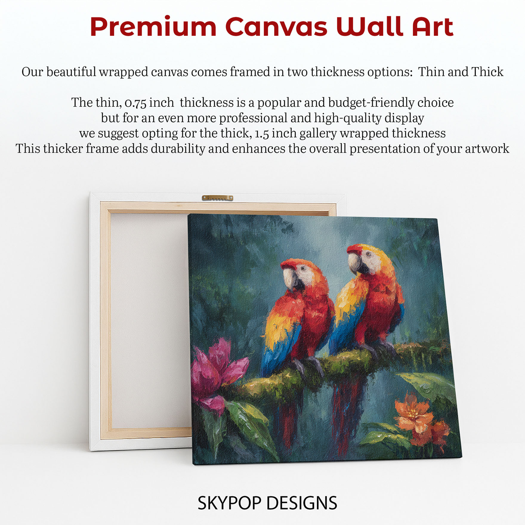 6.jpg Macaw Pair Art