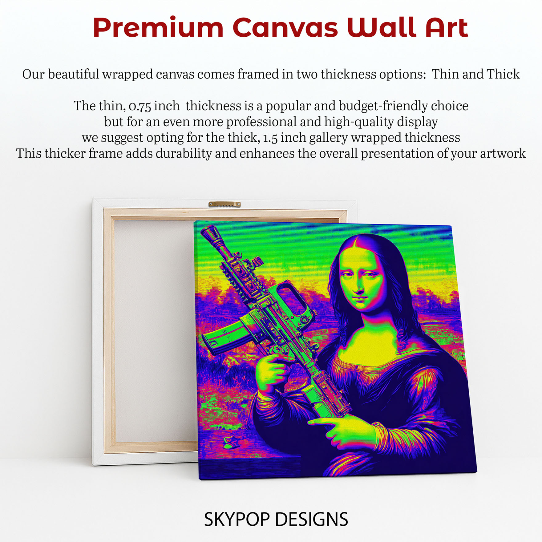 6.jpg Mona Lisa With Gun Art